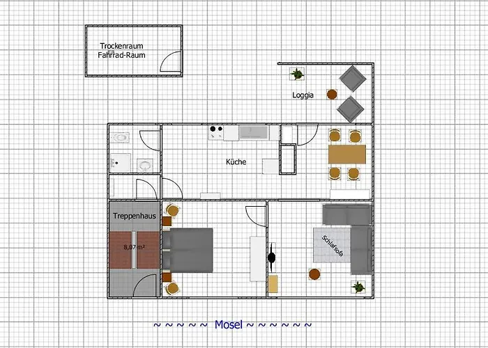 Loefer-wasserblick 아파트 로프